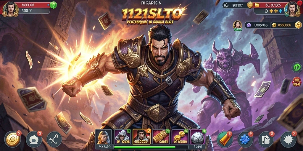 Screenshot dari gameplay mendebarkan 1121SLOT dengan aksi Fighting.