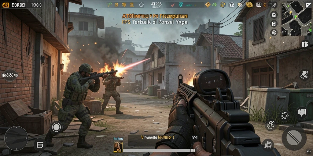 Tampilan gameplay AT866 yang mengasyikkan dan mendebarkan.