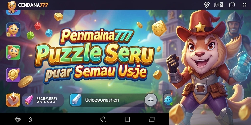 Tampilan gameplay CENDANA777 yang penuh warna dan interaktif.
