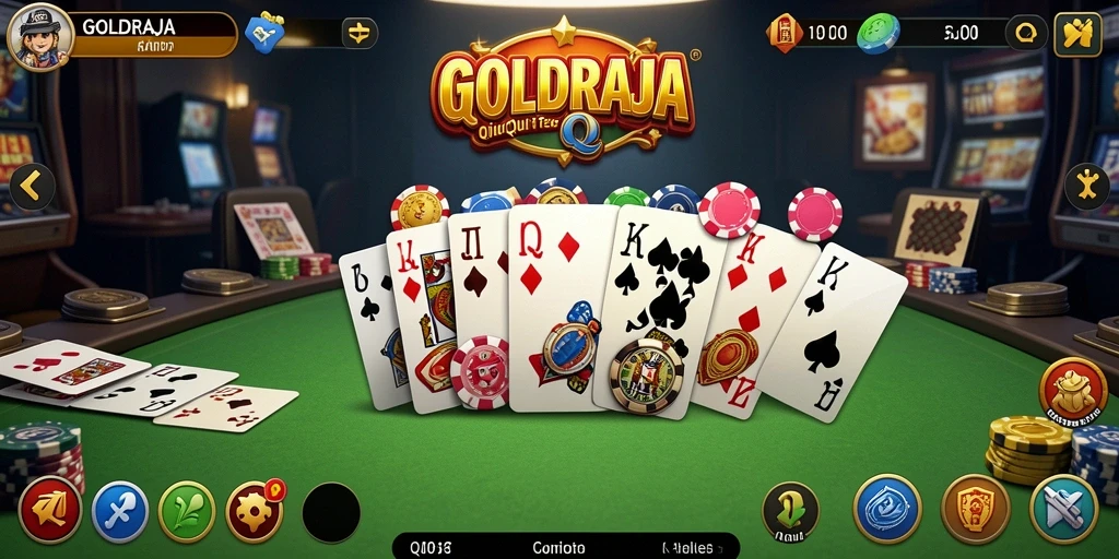 Tampilan gameplay QiuQiu yang seru dan menarik.