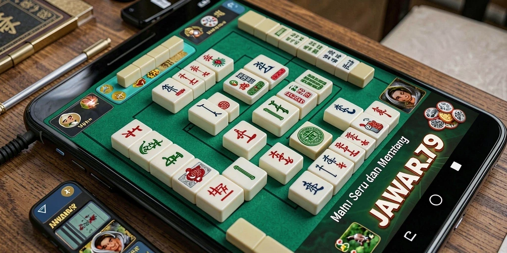 Tampilan menarik permainan Mahjong di JAWARA79.