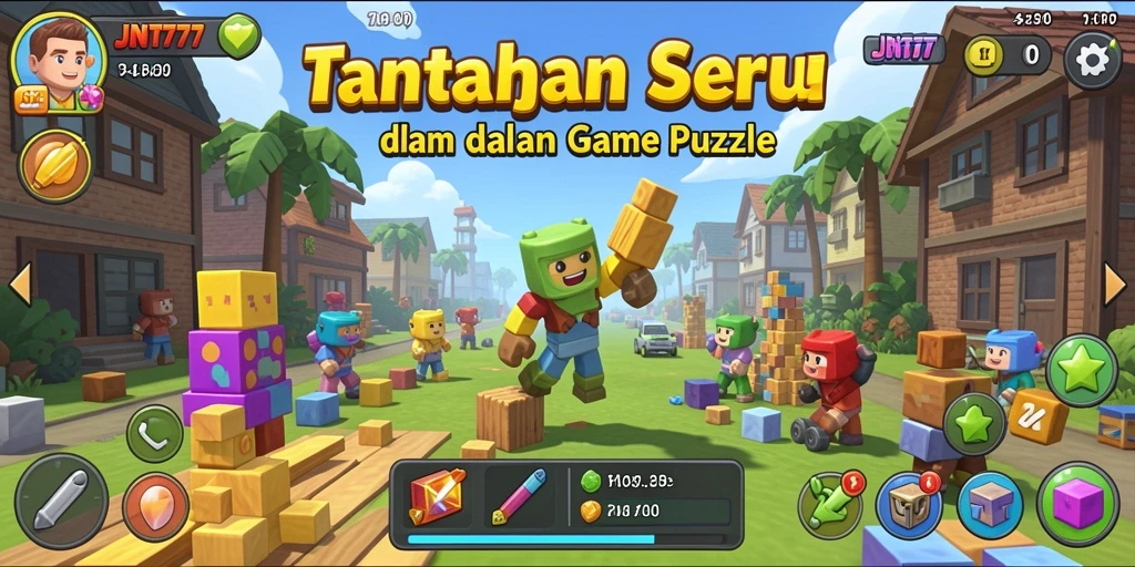 Tampilan gameplay menarik dari JNT777 yang penuh tantangan.