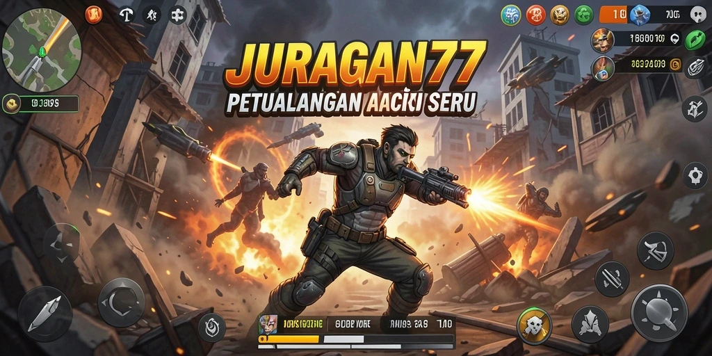 Gameplay seru dan aksi yang mendebarkan di JURAGAN77.