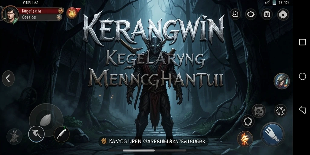 Gameplay mendebarkan dalam suasana Horror.