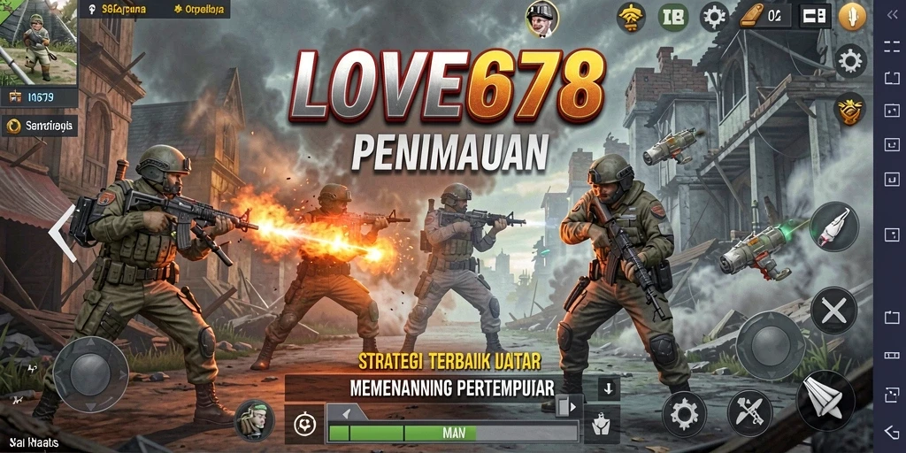 Tampilan gameplay menarik dari LOVE678 dengan strategi mendalam.