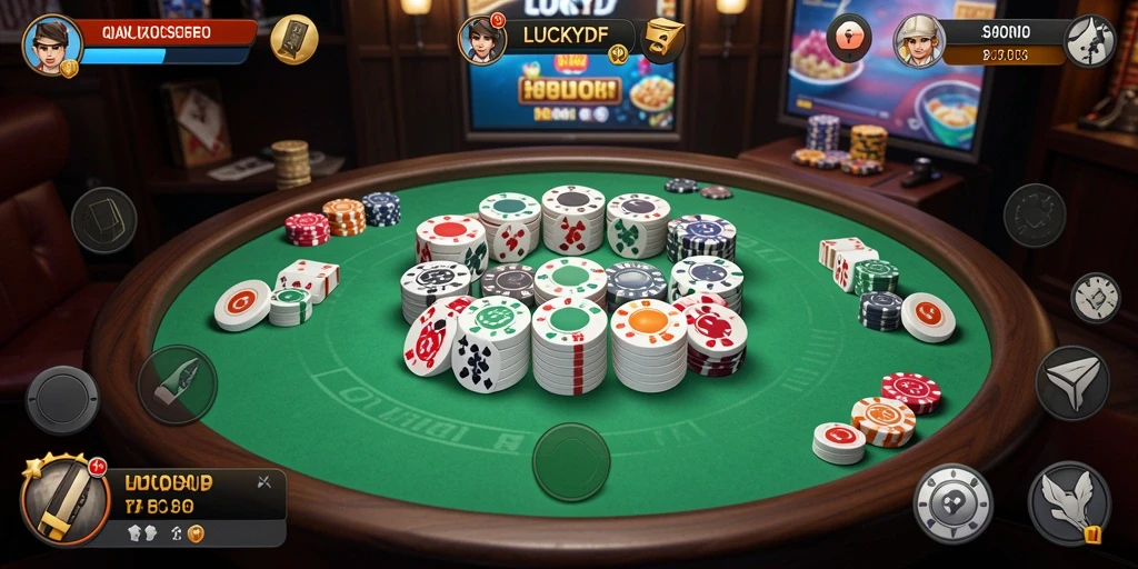 Screenshot gameplay QiuQiu yang seru dan interaktif.