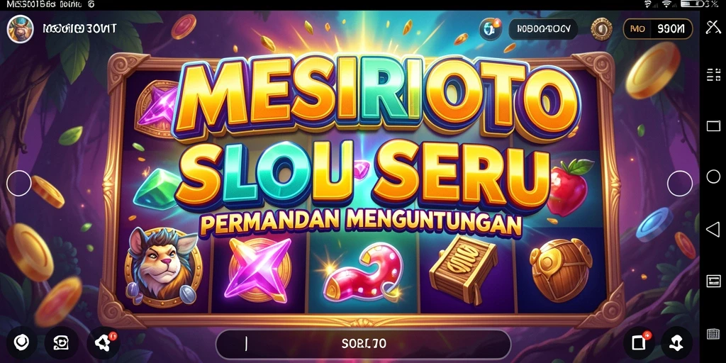 Tampilan gameplay <strong>MESIRTOTO</strong> yang menarik dengan tema Slot yang beragam.
