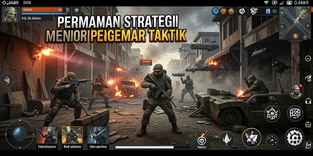 Tampilan gameplay OJA89 dengan strategi taktis yang mendebarkan.