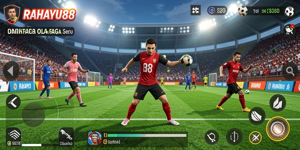 Tampilan gameplay RAHAYU88 yang menegangkan dan kompetitif.